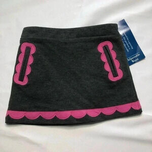 Hartstrings Gray Pink Accent Skort Size 18mos